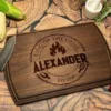 Personalized Engraved Wooden Chopping Board