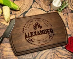 Personalized Engraved Wooden Chopping Board